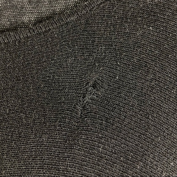 Bebe Handkerchief Black Tunic Sweater - Picture 9 of 9